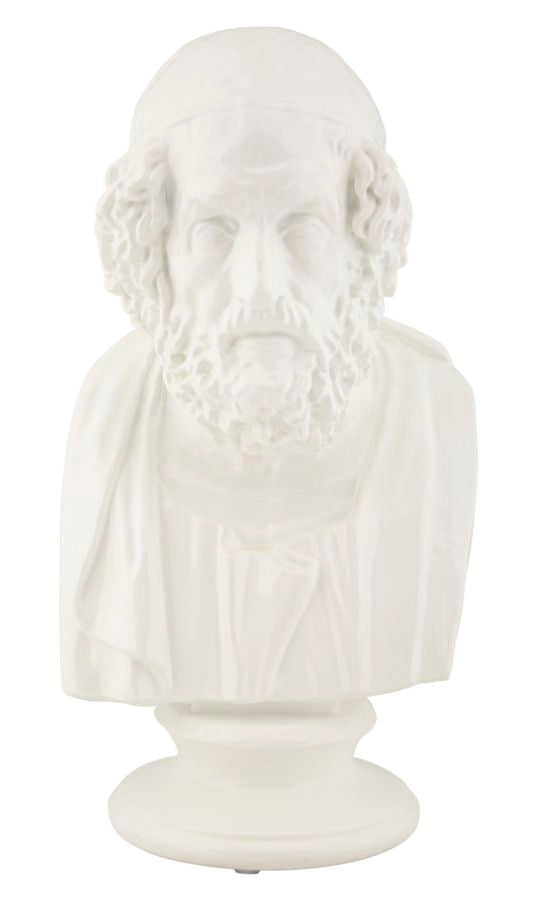 Escultura Sábio Cm 12,9x12,5x25