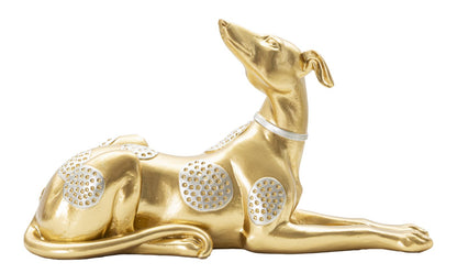 Cão Deitado Cm 32,2x9,5x18,3