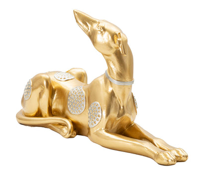 Cão Deitado Cm 32,2x9,5x18,3