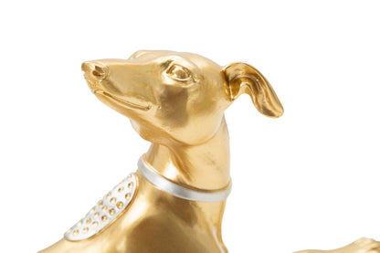 Cão Deitado Cm 32,2x9,5x18,3
