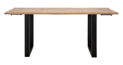 Mesa de almoço Edge All. Cm 180x90x77-madeira de Mango