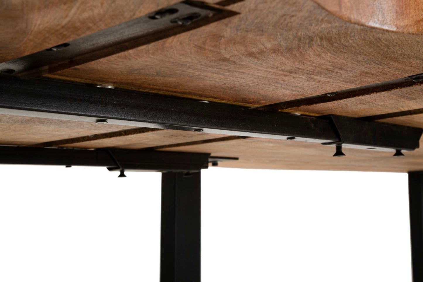 Mesa de almoço Edge All. Cm 180x90x77-madeira de Mango