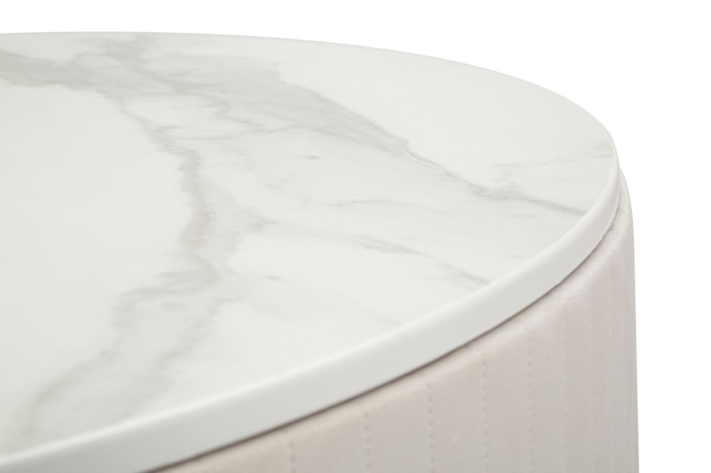 Mesa de Café Montpellier Creme Cm ø 75x36