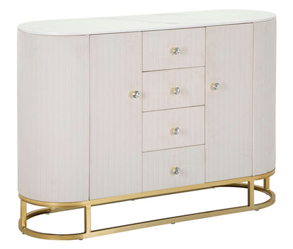 Mobile Montpellier Creme Cm 120x40x85