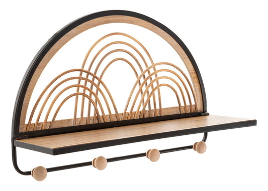 Prateleira Oporto com App-Abiti Cm 46x15,5x30