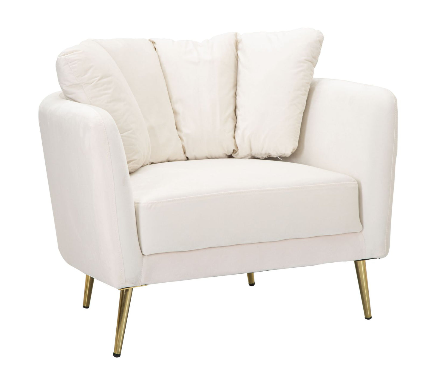 Poltrona Kiev Creme Cm 88x77x74