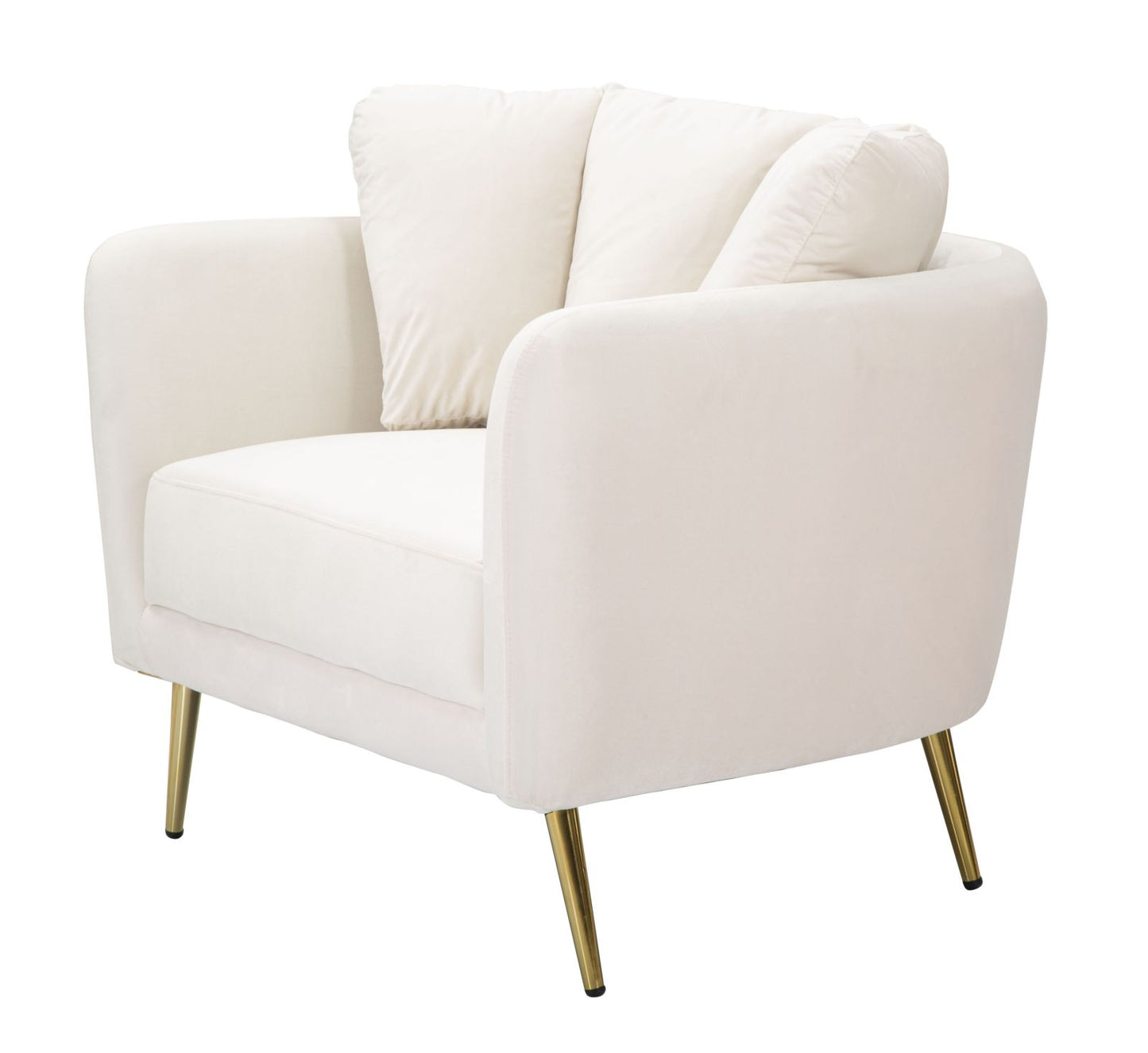 Poltrona Kiev Creme Cm 88x77x74