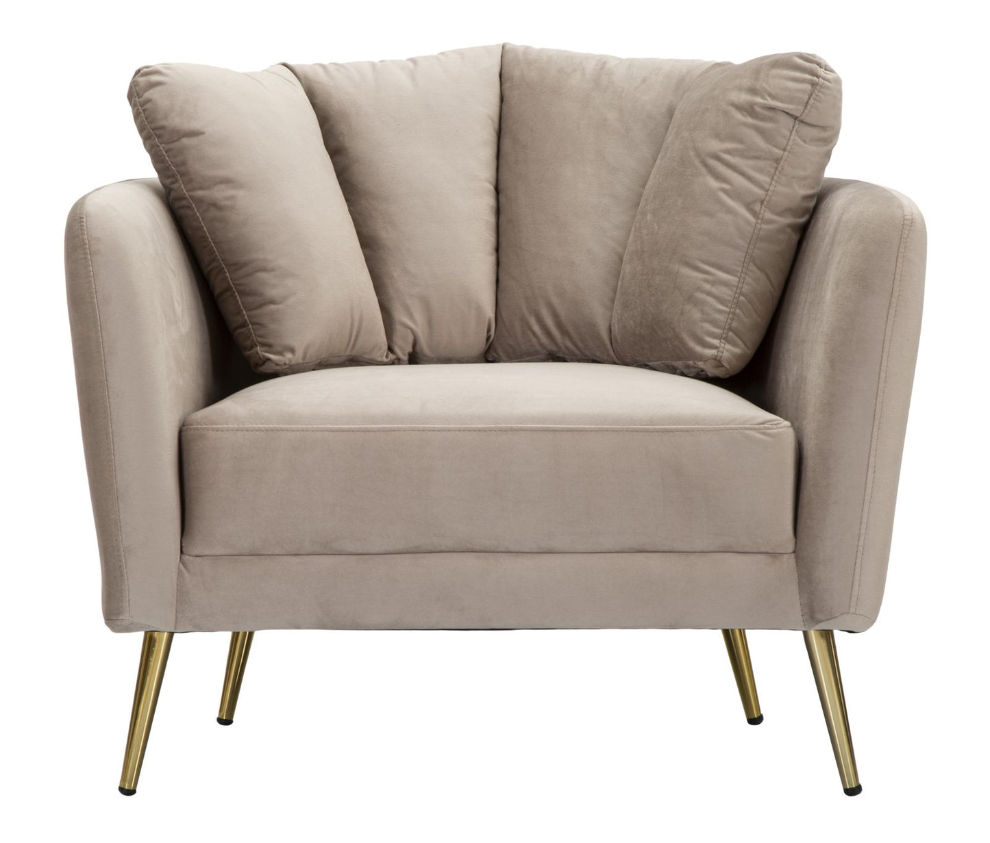 Poltrona Kiev Grigia Cm 88x77x74