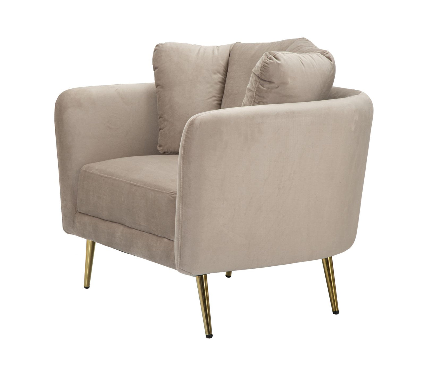 Poltrona Kiev Grigia Cm 88x77x74