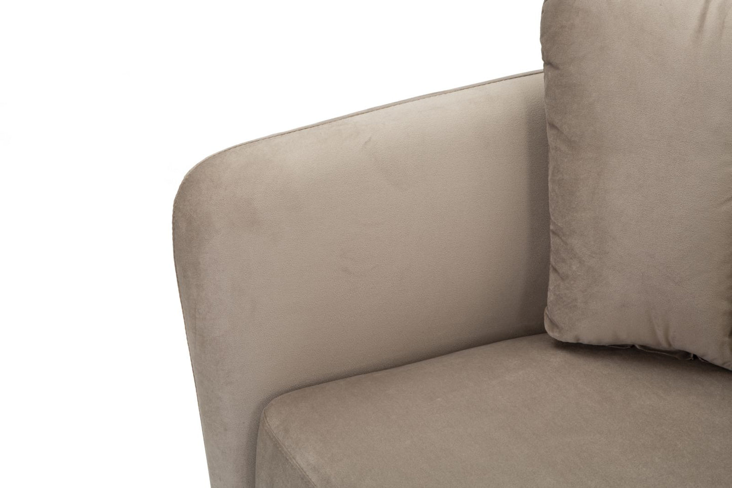 Poltrona Kiev Grigia Cm 88x77x74