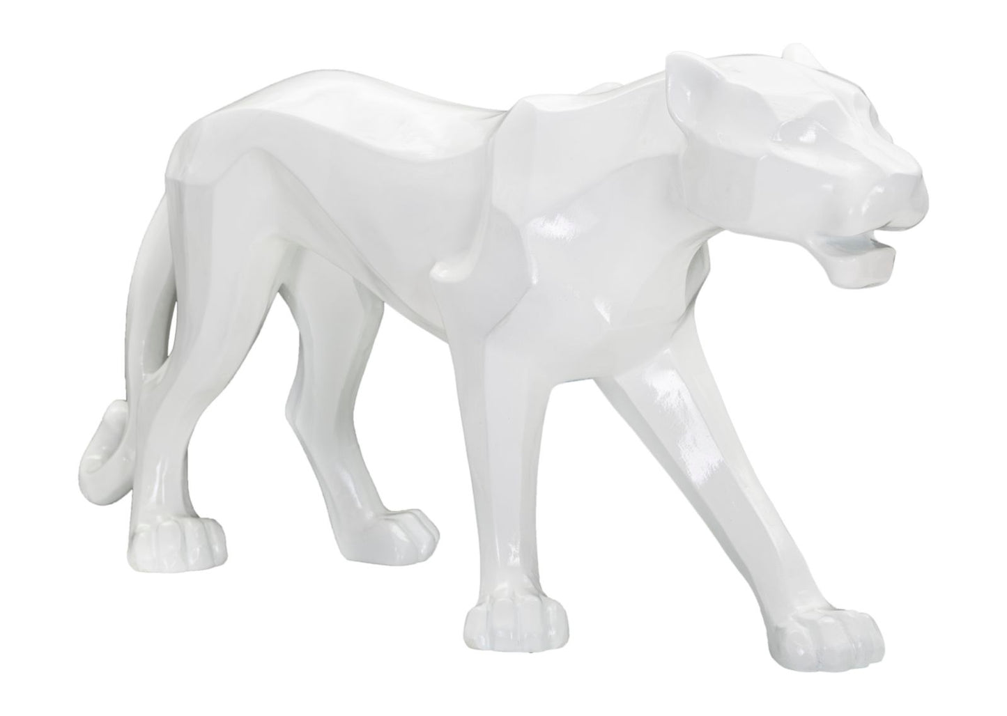 Pantera Branco Cm 70x18x32,5