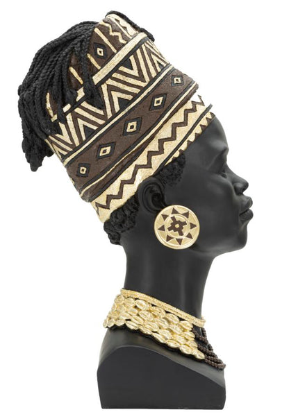 Mulher Masai Turbante Cm 21,5x27,5x45