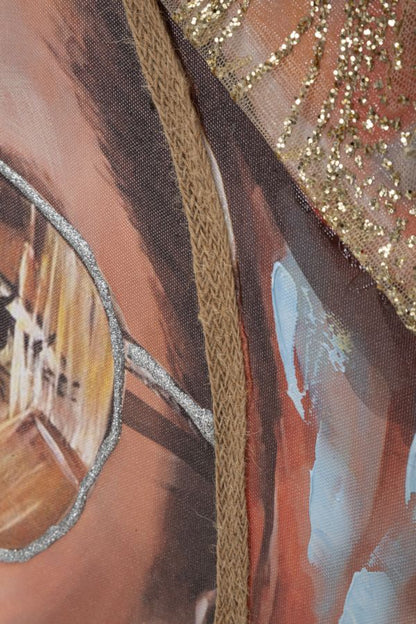 Pintura Sobre Tela Jennifer -B- Cm 70x3x100
