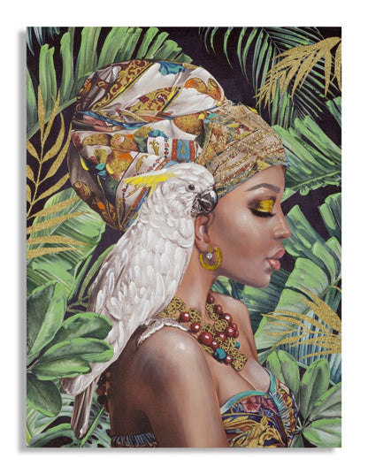 Pintura Sobre Tela Kloe Verticale Cm 90x3x120