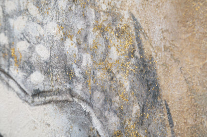 Pintura Sobre Tela Buda Light -B- Cm 80x3x120