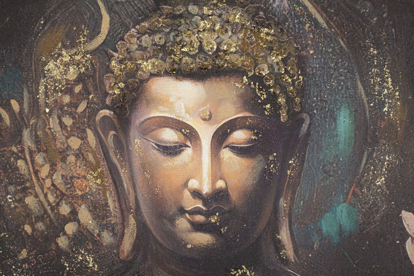 Pintura Sobre Tela Buda -A- Cm 100x3x100