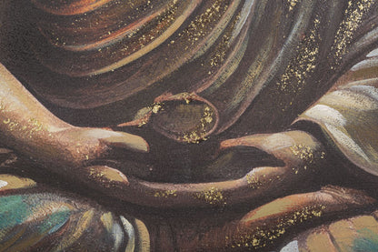 Pintura Sobre Tela Buda -A- Cm 100x3x100