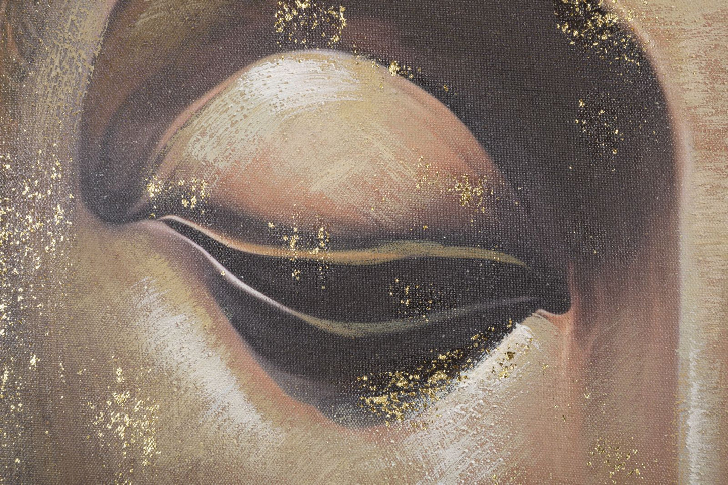 Pintura Sobre Tela Buda -B- Cm 100x3x100