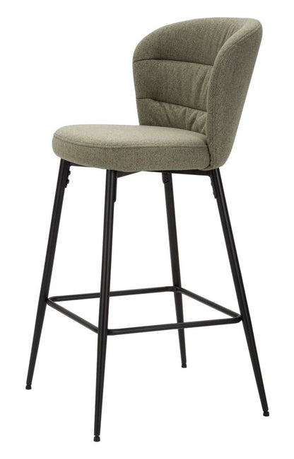 Banco Bar Losanna Verde Conjunto 2 Un. Cm 52x59x108