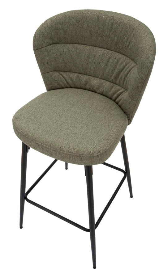 Banco Bar Losanna Verde Conjunto 2 Un. Cm 52x59x108