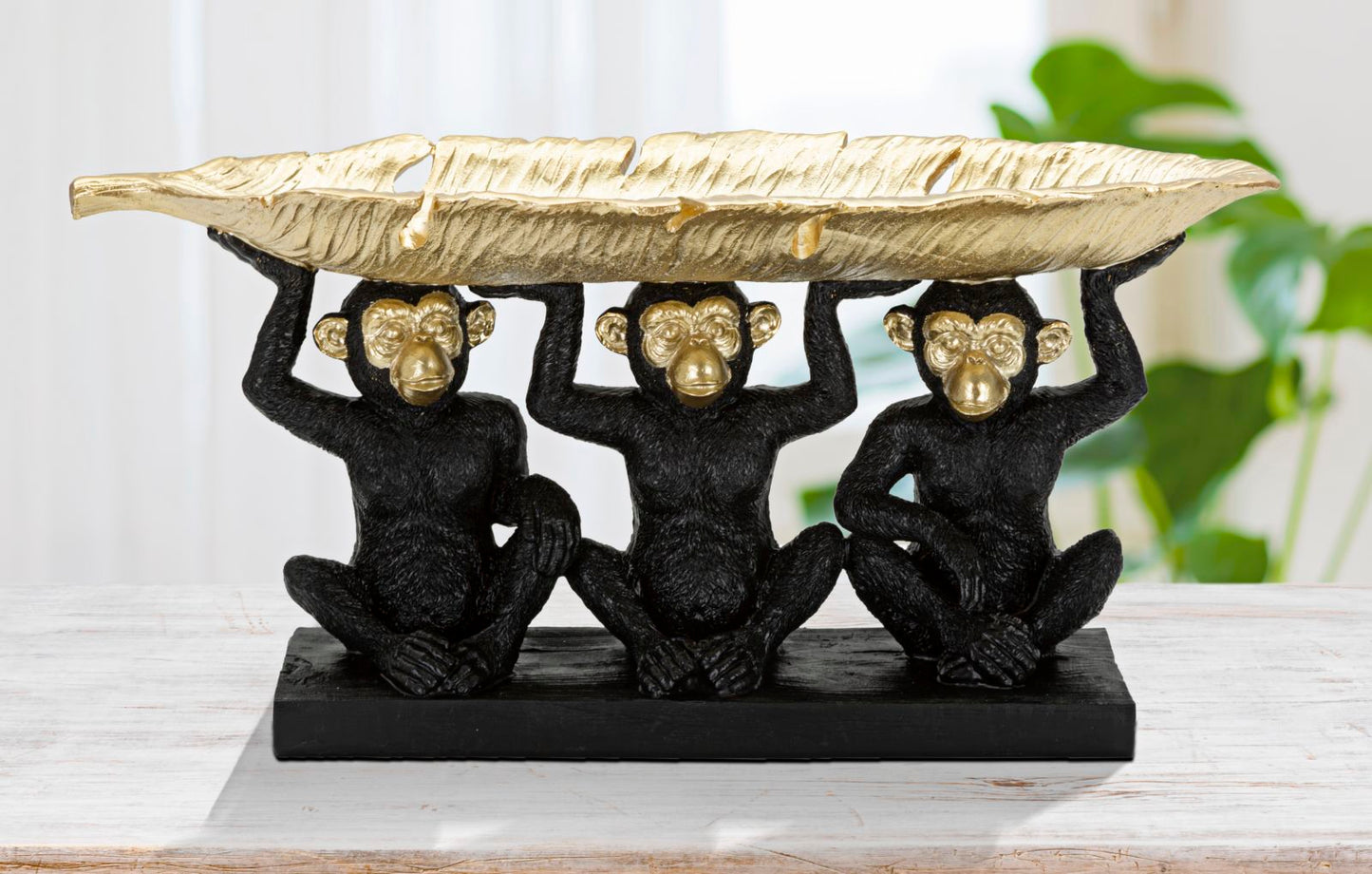 Macacos Porta objetos Trio M 43x15,7x20