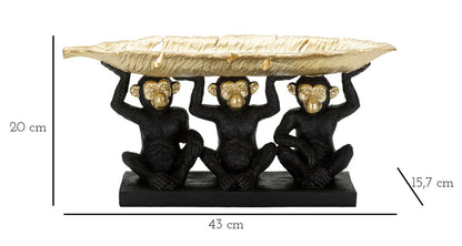 Macacos Porta objetos Trio M 43x15,7x20