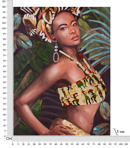 Pintura Sobre Tela Kelly -B- 90x3x120