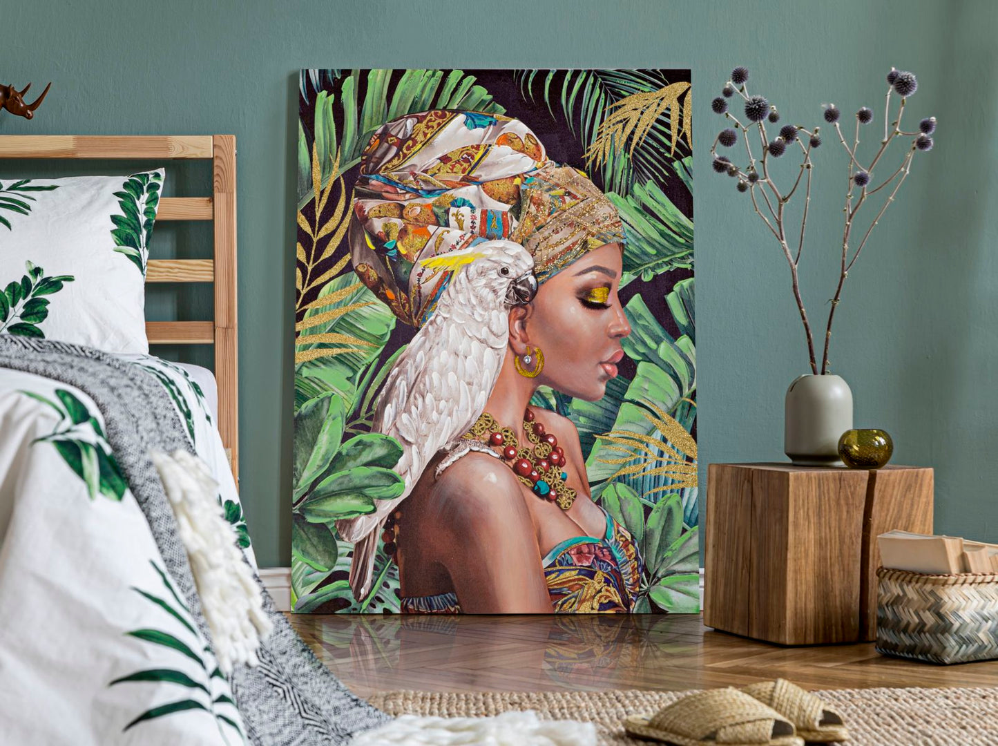 Pintura Sobre Tela Kloe Verticale Cm 90x3x120