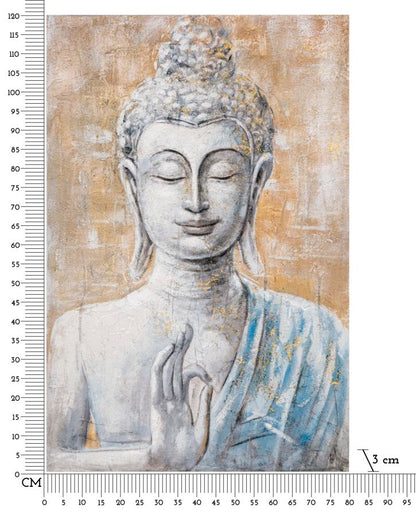 Pintura Sobre Tela Buda Light -B- Cm 80x3x120