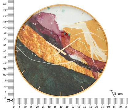 Relógio Glass Mity Cm ø 80x5