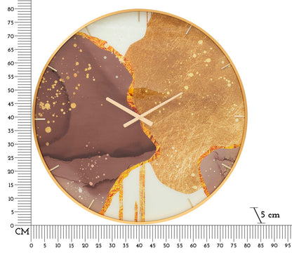 Relógio Glass Glody Cm ø 80x5