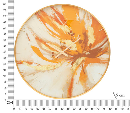 Relógio Glass Toply Cm ø 80x5
