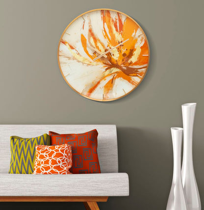 Relógio Glass Toply Cm ø 60x5