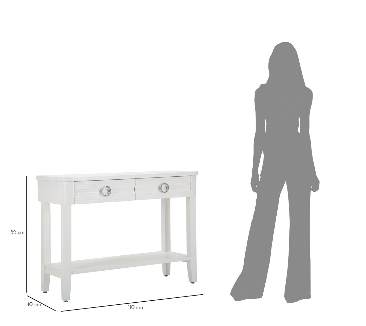 Consola Shine Cm 110x40x82