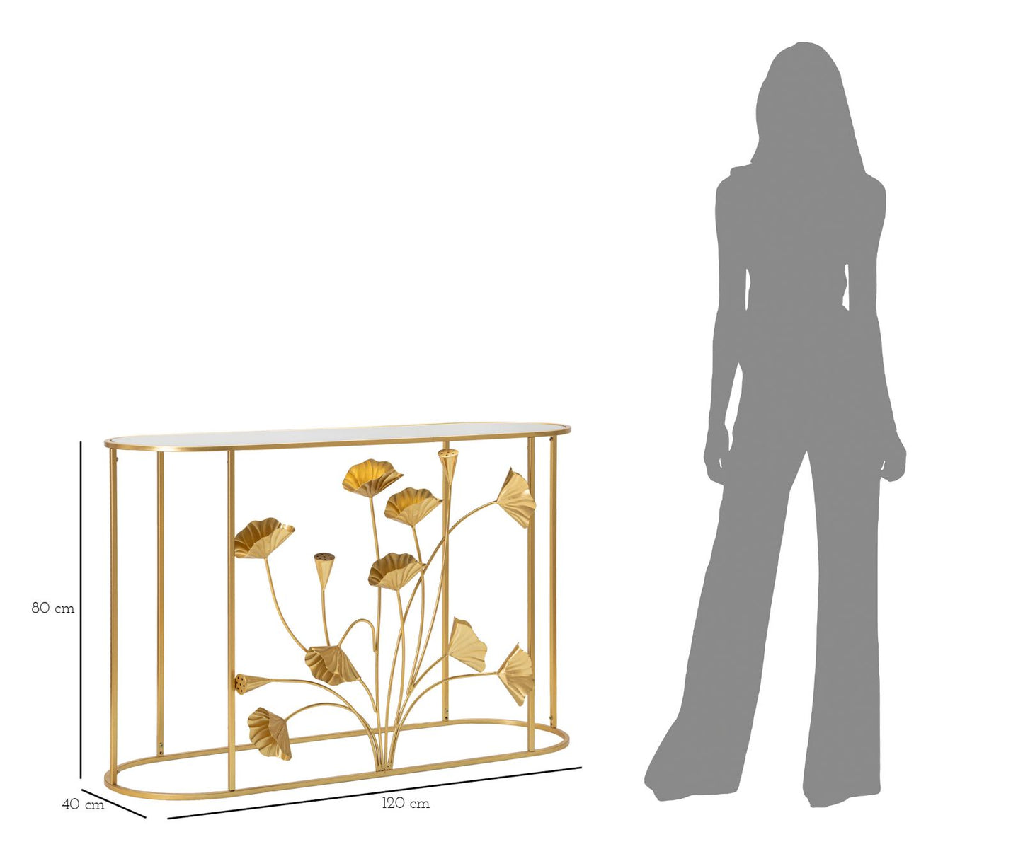 Consola Flow Cm 120x40x80