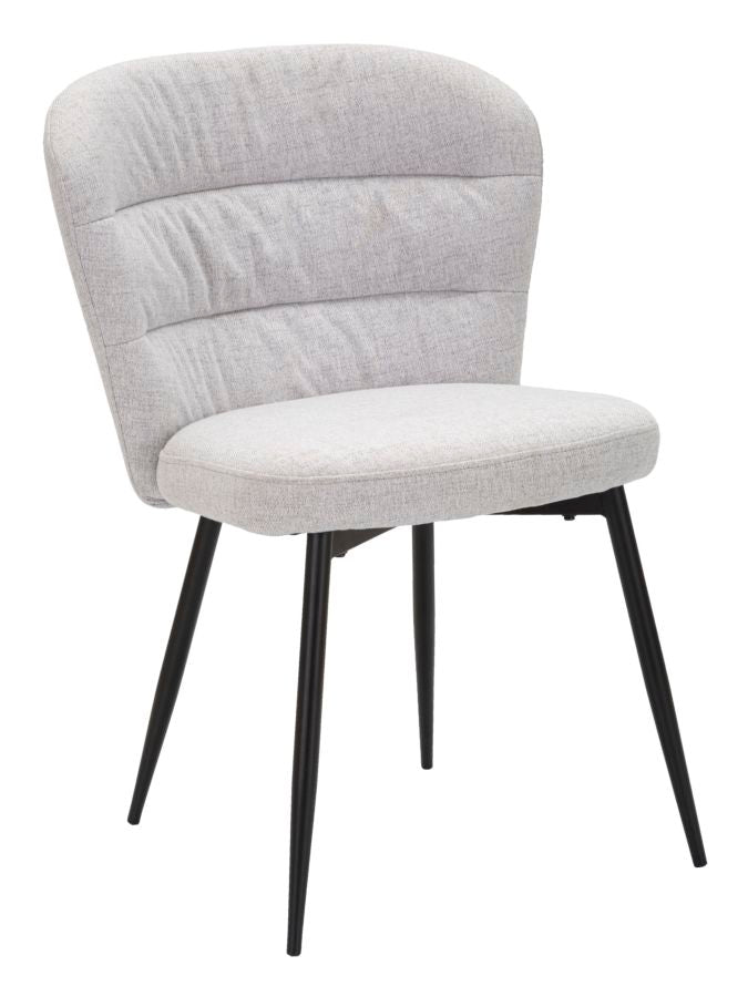 Cadeira Losanna Grigia Conjunto 2 Un. Cm 58x60,5x85
