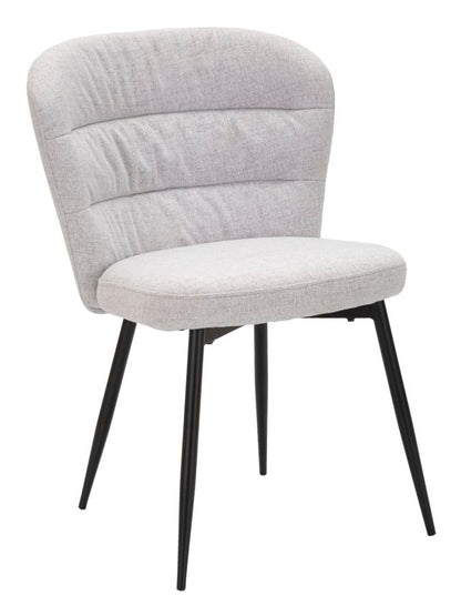 Cadeira Losanna Grigia Conjunto 2 Un. Cm 58x60,5x85