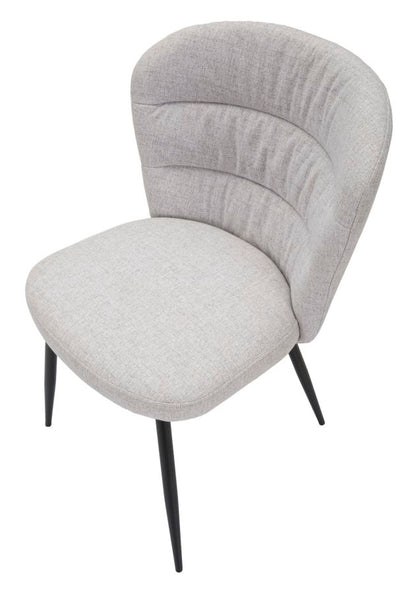 Cadeira Losanna Grigia Conjunto 2 Un. Cm 58x60,5x85