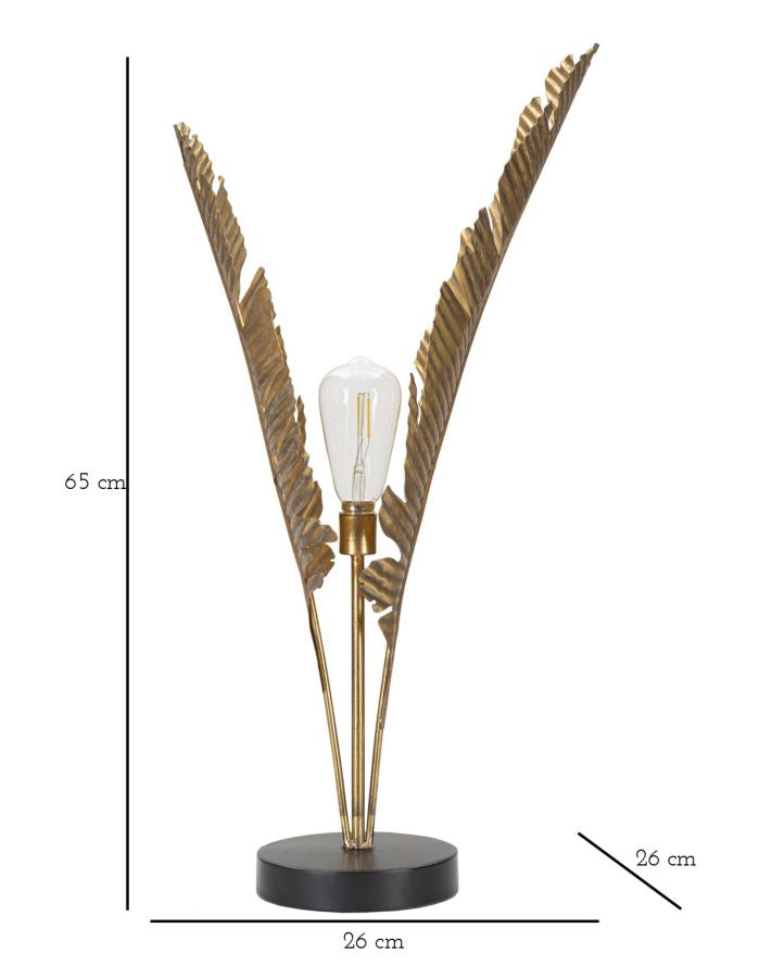 Candeeiro de Pé Palmeira Cm ø 26x65