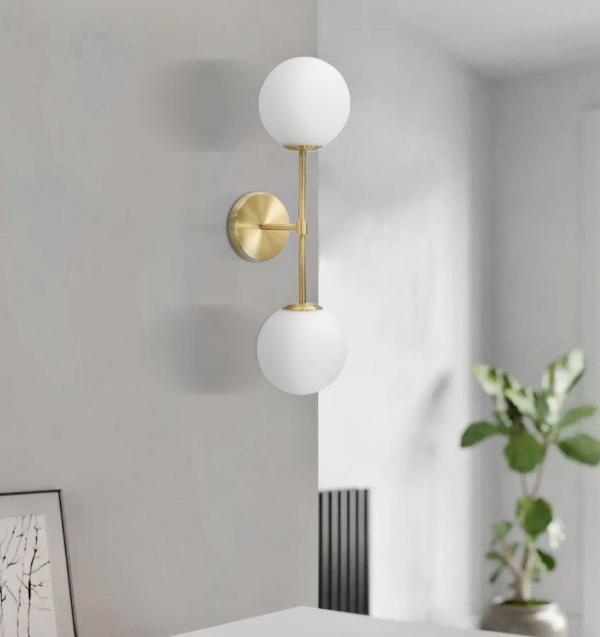 Candeeiro de Parede Glamy Doppia Cm 15x21x55