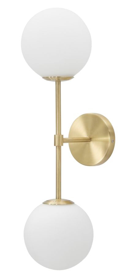Candeeiro de Parede Glamy Doppia Cm 15x21x55