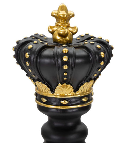 Rei Preto E Dourado Cm ø 13x40,5