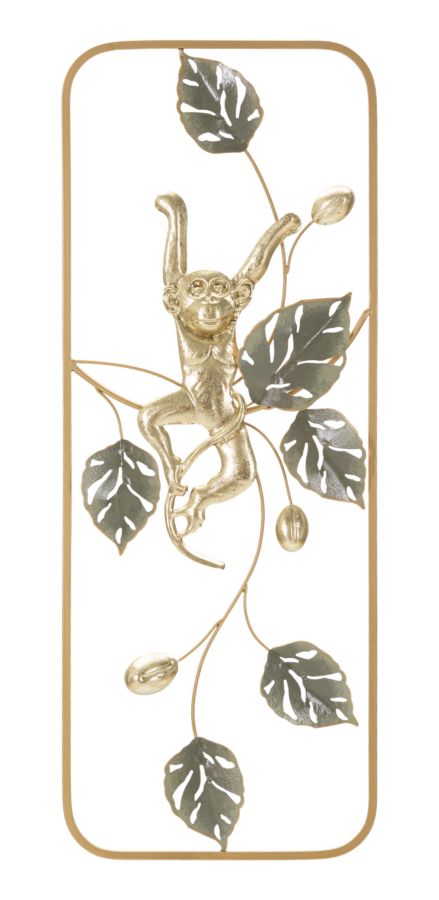 Painel em Ferro Monkey Cm 28,6x3,8x74,3