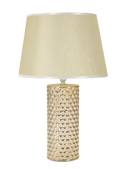Candeeiro de Mesa Glam Dourado Cm ø 30x47,5