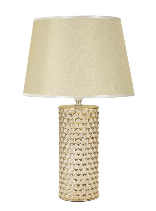 Candeeiro de Mesa Glam Dourado Cm ø 30x47,5