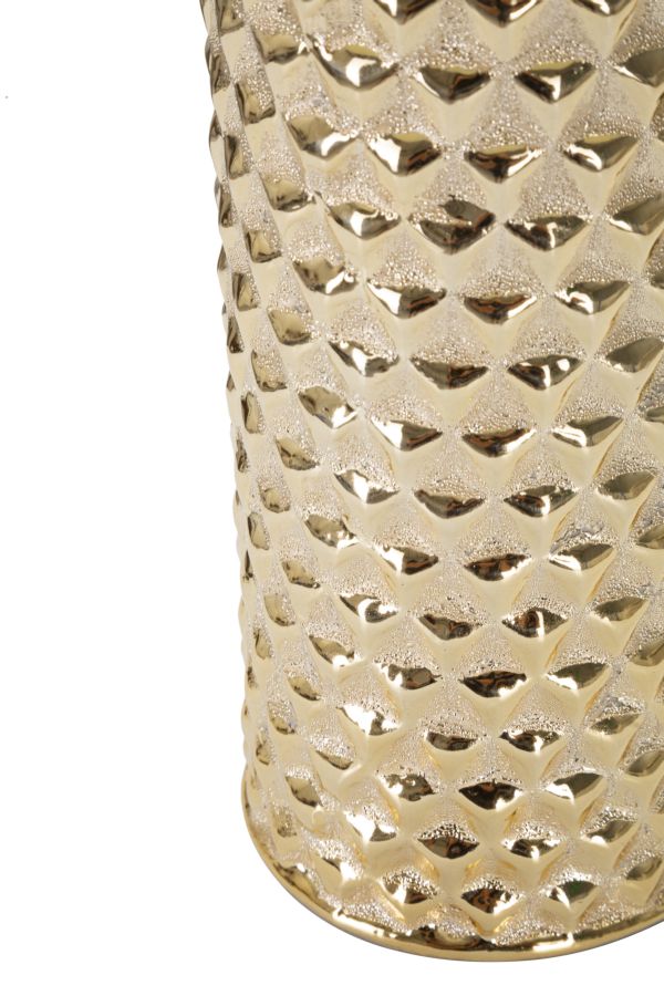 Candeeiro de Mesa Glam Dourado Cm ø 30x47,5