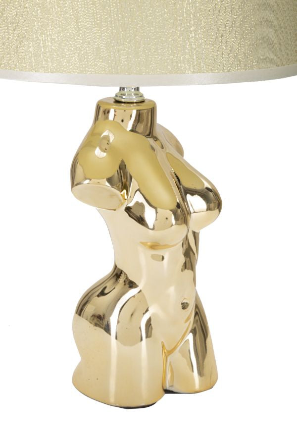 Candeeiro de Mesa de Cabeceira Glam Mulher Cm ø 25x39,5