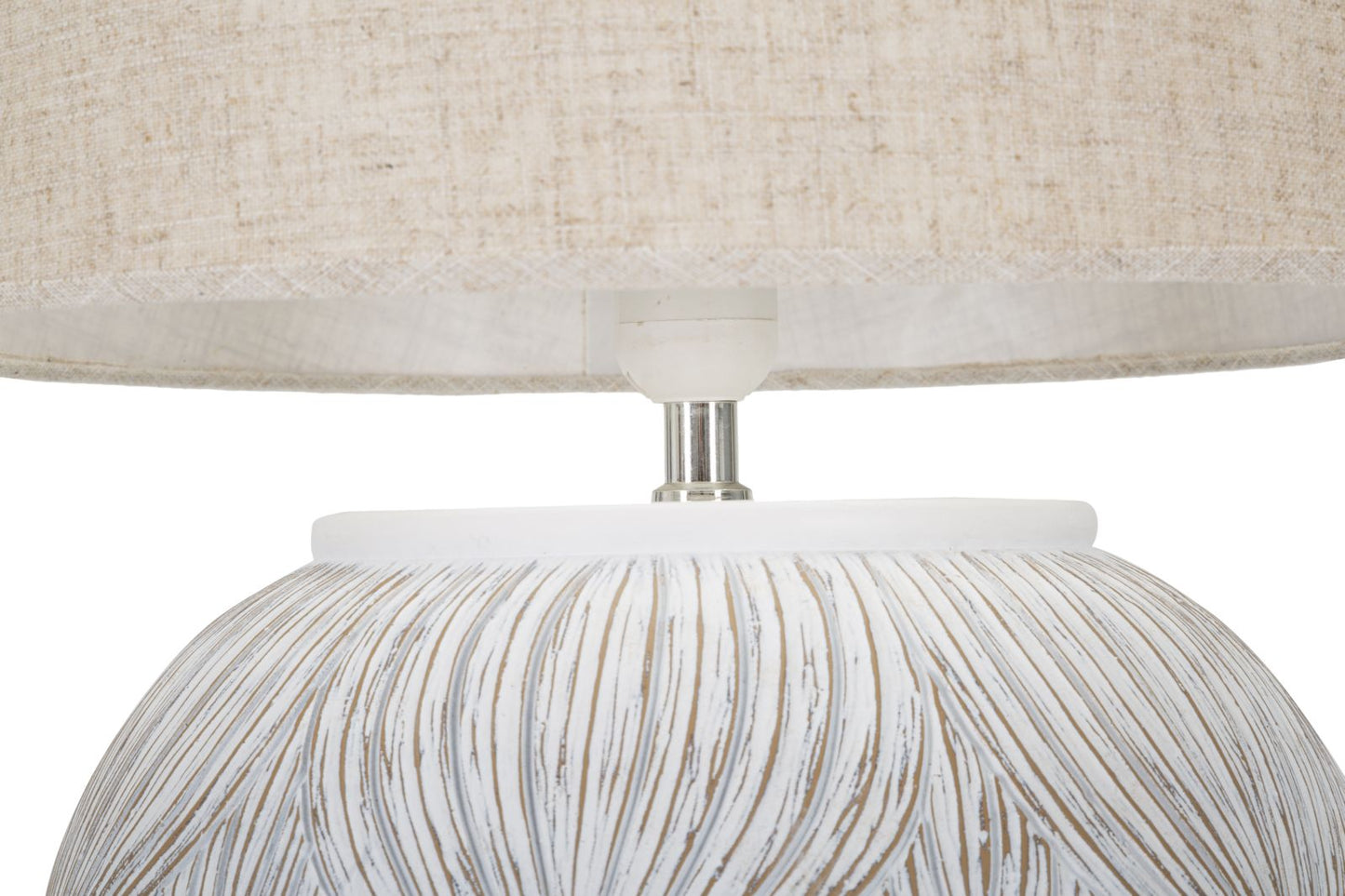 Candeeiro de Mesa Resina Rot. Atene Cm ø 38x59