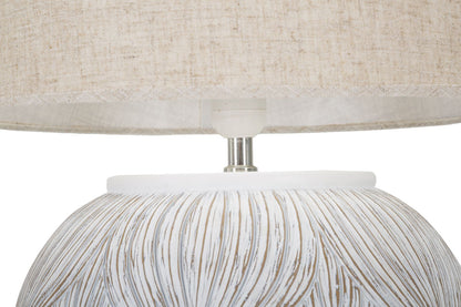 Candeeiro de Mesa Resina Rot. Atene Cm ø 38x59
