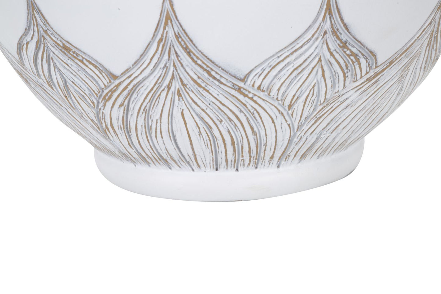 Candeeiro de Mesa Resina Rot. Atene Cm ø 38x59
